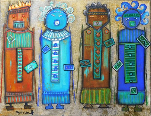 Western style native guardians - style,